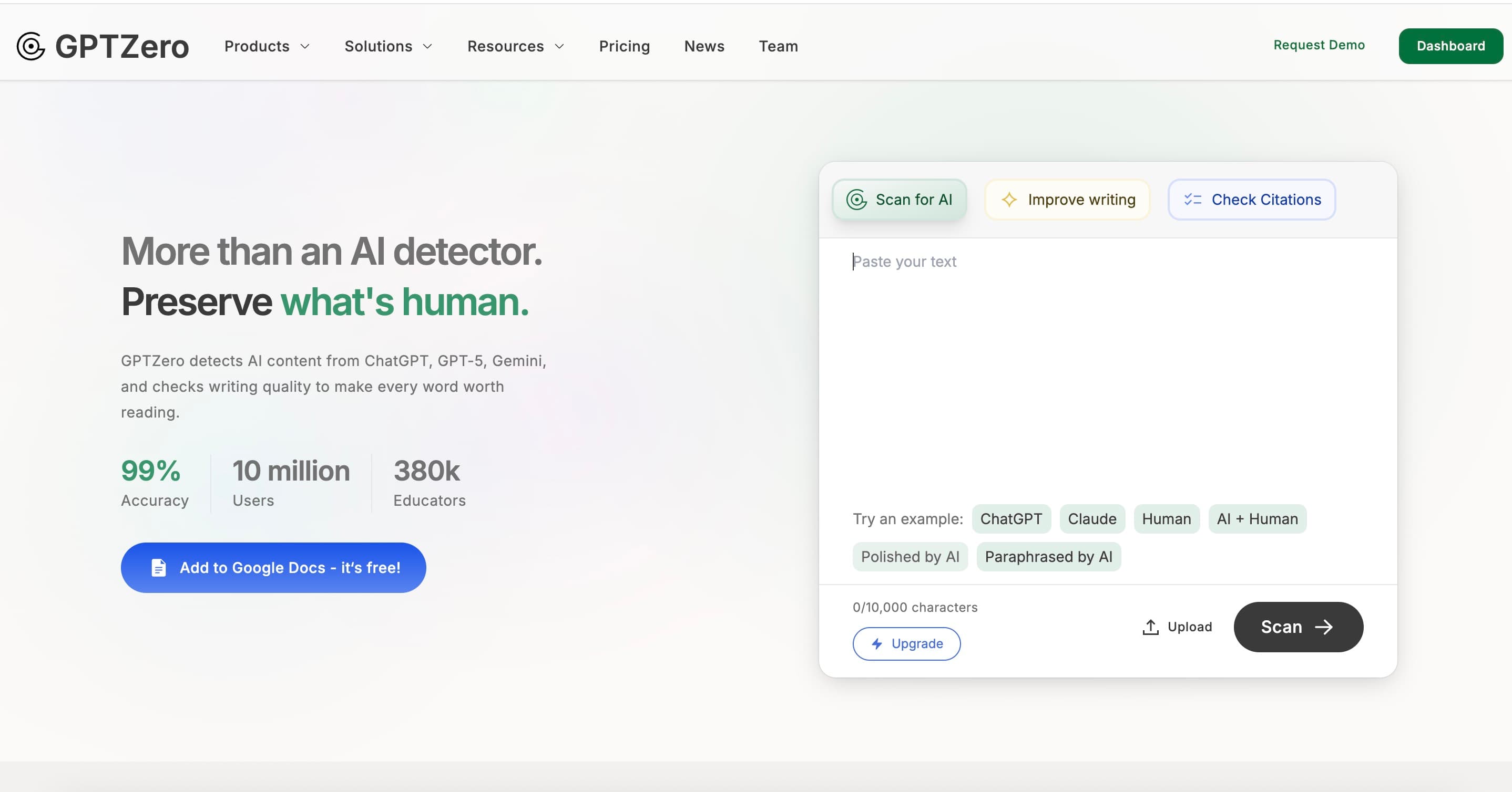 GPTZero AI detection bypass
