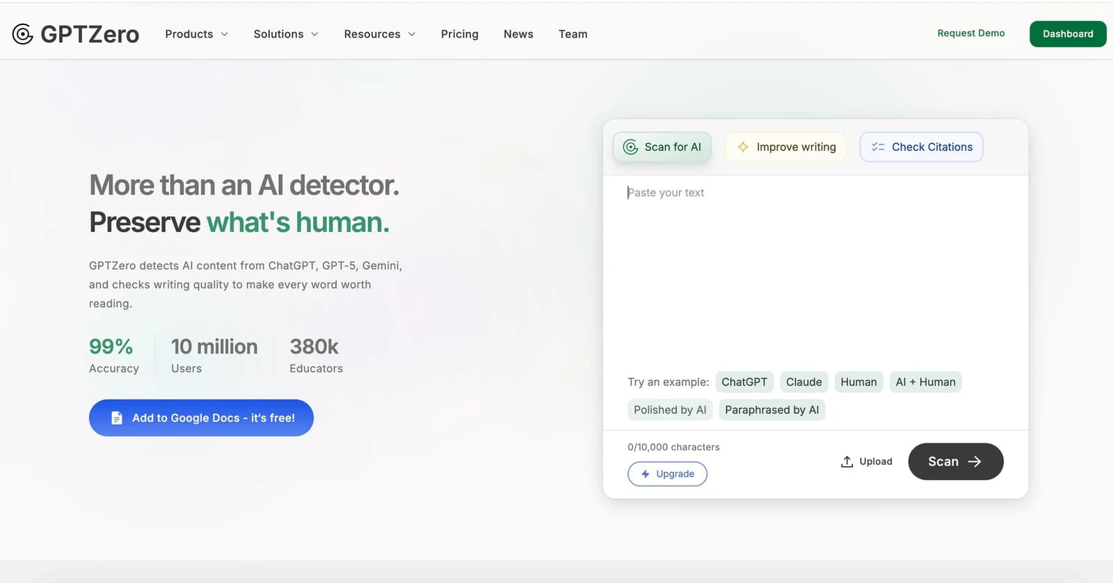 GPTZero AI detection bypass