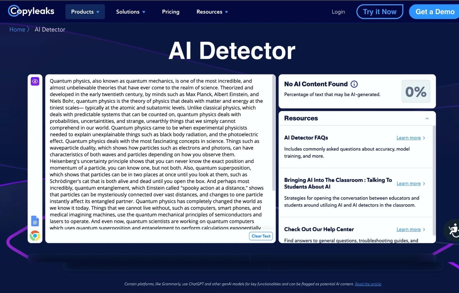 How Copyleaks detection works