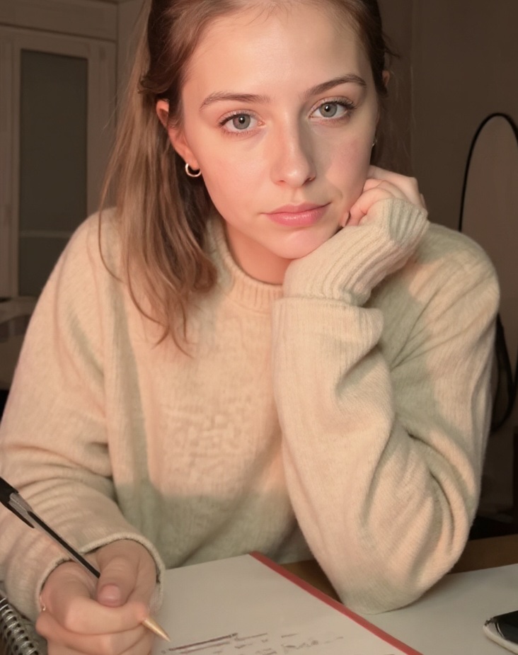 Girl Studying